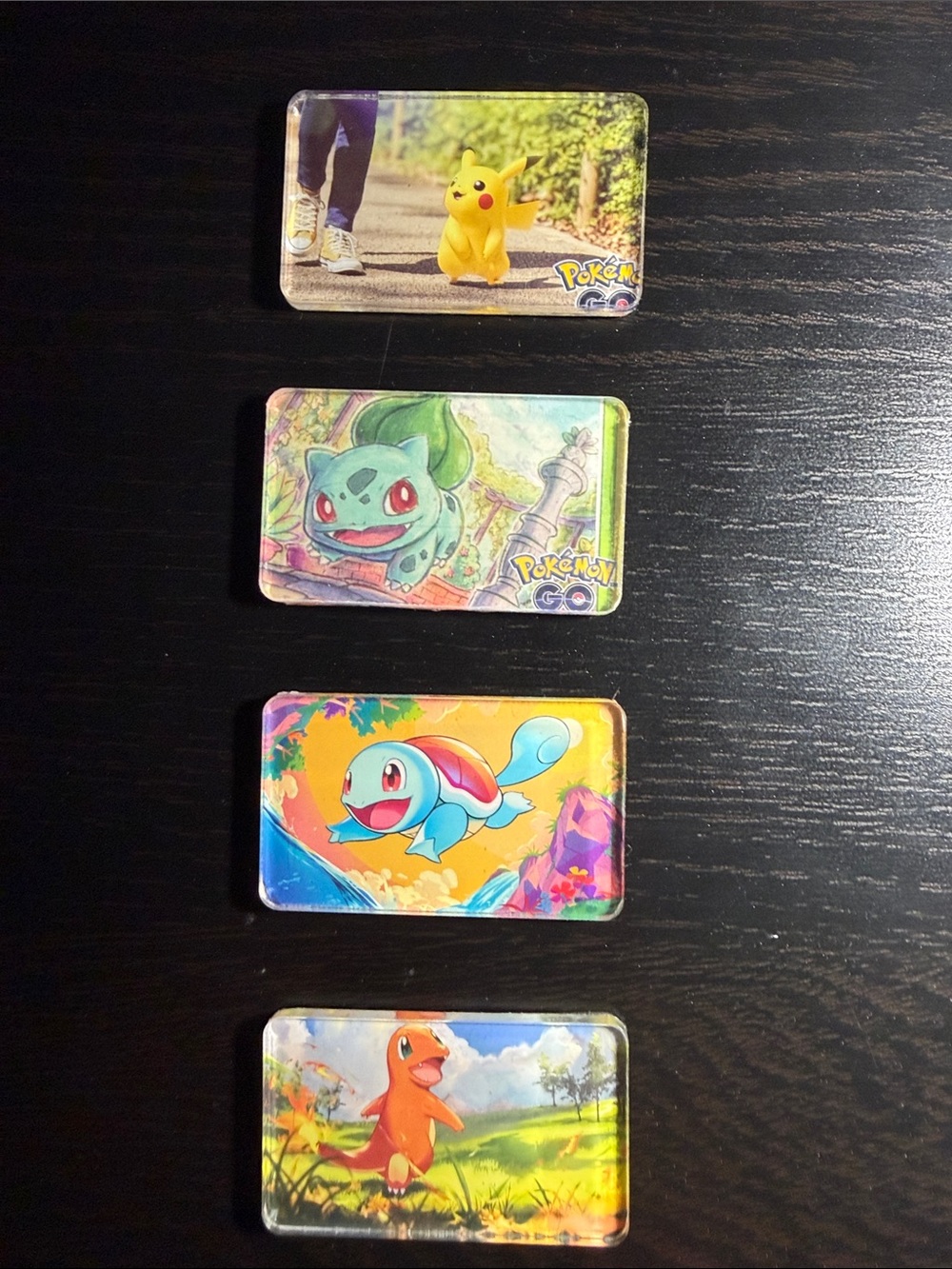 4 pack home made Pokemon refrigerator Set -Miltiple Pokémon Designs